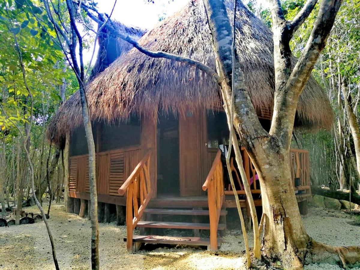 Aldea Maya-Ha Cabanas Con Cenotes Пуерто-Морелос Екстер'єр фото