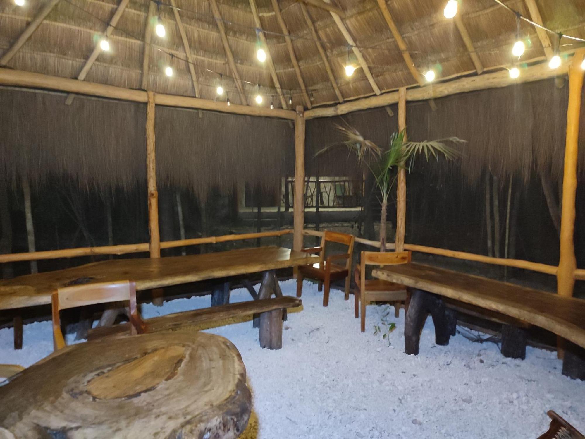 Aldea Maya-Ha Cabanas Con Cenotes Пуерто-Морелос Екстер'єр фото