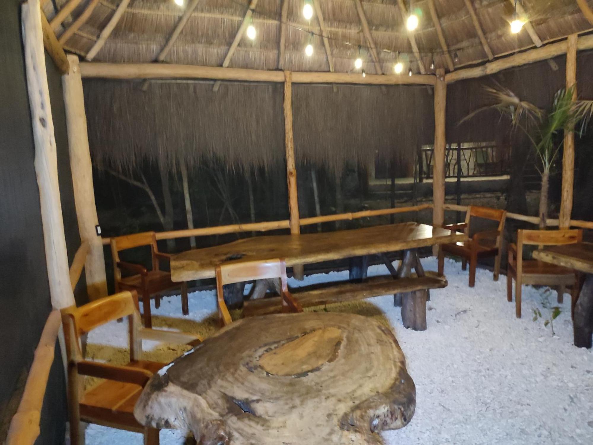 Aldea Maya-Ha Cabanas Con Cenotes Пуерто-Морелос Екстер'єр фото