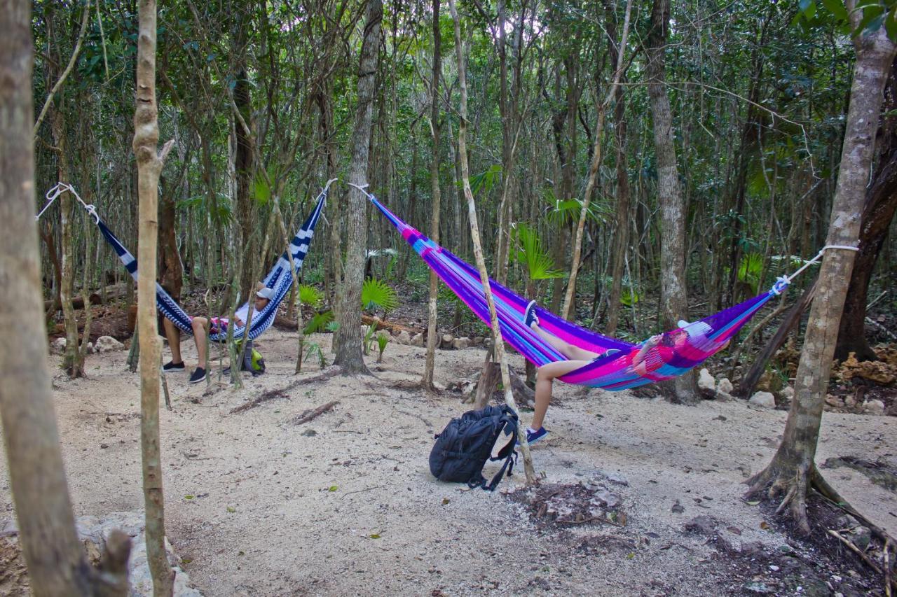 Aldea Maya-Ha Cabanas Con Cenotes Пуерто-Морелос Екстер'єр фото